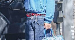 Justin Bieber, 31, was seen on a solo outing to a Russian-inspired spa in L.A. while his wife Hailey enjoyed a separate excursion of her own on Thursday