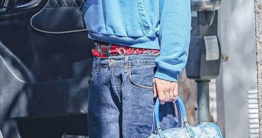 Justin Bieber, 31, was seen on a solo outing to a Russian-inspired spa in L.A. while his wife Hailey enjoyed a separate excursion of her own on Thursday