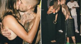 Justin and Hailey Bieber make out in steamy snap after he confesses marriage woes in new album