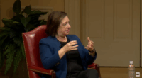 Elena Kagan speaking at the Library of Congress.