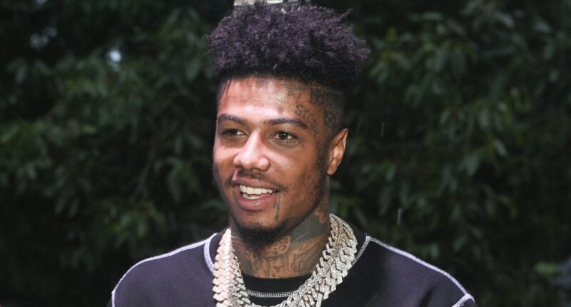 There He Is! Karlissa Saffold Harvey Shows Video Call With Blueface Amid Reacting To His Additional Face Tattoos