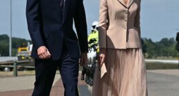 The Princess of Wales paid tribute to French designers in a timeless Dior outfit this morning