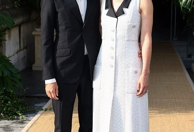 Kristen Dunst oozed Parisian chic as she and husband James Righton attended the star-studded Muse¿e des Arts De¿coratifs gala at iconic Louvre on Sunday.