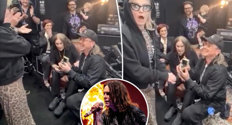 Kelly Osbourne and Sid Wilson get engaged at Black Sabbath farewell