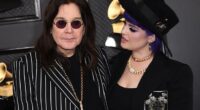 Kelly Osbourne, 40, has broken her silence following the death of her father Ozzy in a heartbreaking tribute on Friday (pictured together in 2020)
