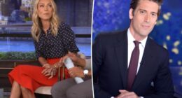 Kelly Ripa took 'indecent photos' in front of David Muir portrait