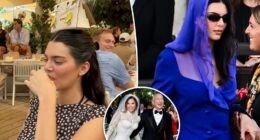 Kendall Jenner balances $75K handbag on her head after attending 'tone-deaf' Bezos wedding