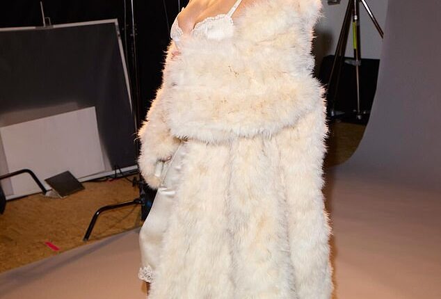 Kim Kardashian shared some behind the scenes shots from her recent walk in the fall 2025 couture show in Paris on social media Saturday
