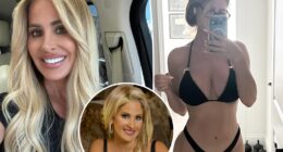 Kim Zolciak flaunts her body in a tiny bikini after revealing every plastic surgery procedure she's had done