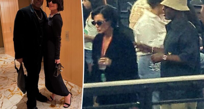 Kris Jenner and Corey Gamble caught in tense exchange at Beyoncé's 'Cowboy Carter' show