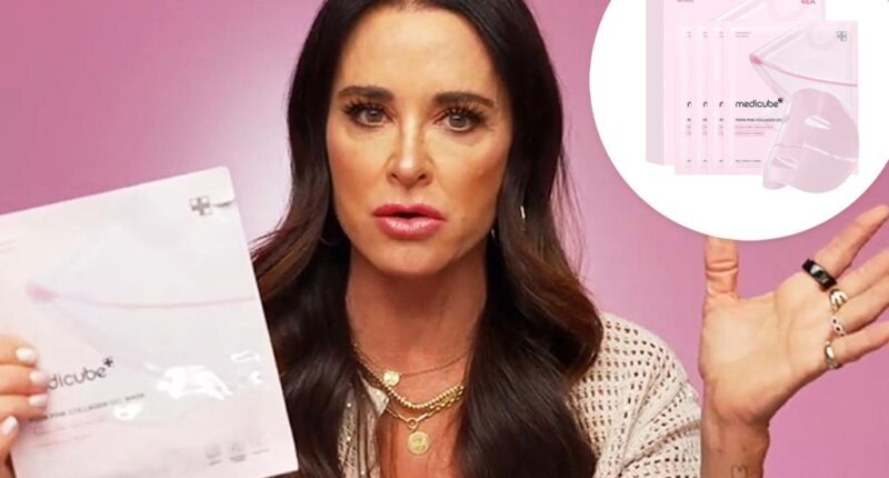 Kyle Richards loves Medicube PDRN Pink Collagen Gel Mask: 'Makes such a difference'