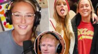 Kylie Kelce makes rare comment about Taylor Swift in Ed Sheeran interview