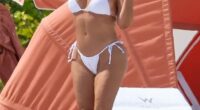 Larsa Pippen flaunted her jaw-dropping bikini body during a sun-soaked beach romp on Wednesday ¿ and fans couldn¿t help but do a double take over her ultra-plump backside