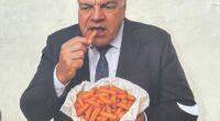 Sam Allardyce was immortalised in Dudley with a hilarious mural of him eating a bag of chips
