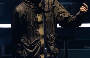 Liam (pictured) and Noel Gallagher's mum Peggy is reportedly keeping her once feuding sons in check amid their Oasis reunion tour