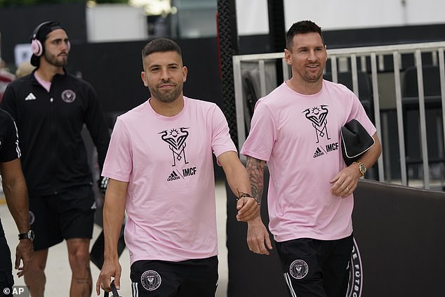 Lionel Messi and Jordi Alba have been handed a one-match suspension by MLS officials