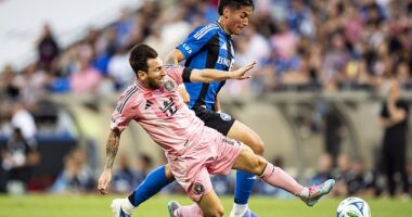 Lionel Messi made a rare blunder in the second minute of Saturday's game against CF Montreal