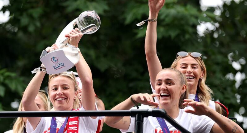 Lionesses kick off homecoming celebrations with open-top bus parade as 50,000 expected at victory party: Live updates