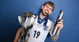 Harvey Elliott starred for England Under-21s as they won the recent European Championships
