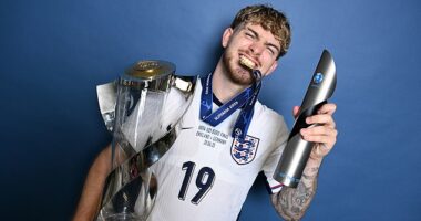 Harvey Elliott starred for England Under-21s as they won the recent European Championships