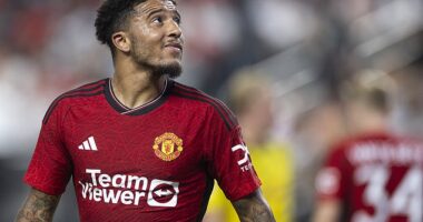 Manchester United have been offered three players in exchange for Jadon Sancho, according to a report