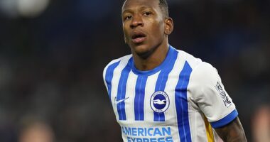 Manchester United are interested in Brighton left-back Pervis Estupinan, according to a report