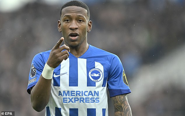 Manchester United and AC Milan are both interested in Brighton star Pervis Estupinan