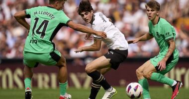 A Valencia star has reportedly rejected a new contract offer having been linked with a transfer to Manchester United this summer