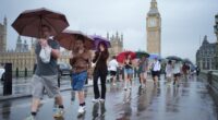 Mapped: Where thunderstorms are set to hit the UK as weather warnings issued