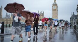 Mapped: Where thunderstorms are set to hit the UK as weather warnings issued