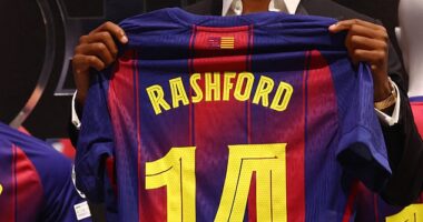 Marcus Rashford has issued a farewell message to Man United after joining Barcelona