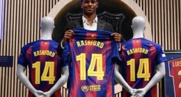 Marcus Rashford's loan move to Barcelona was made official on Wednesday evening