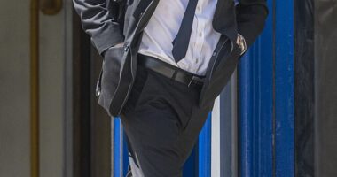 Johnathan Christmas (pictured outside Poole Magistrates' Court), 35, had a five-month affair with work colleague Charlotte Crute after they met at a summer party