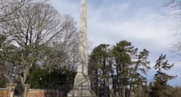 Monument commemorating Mary Washington in VA.