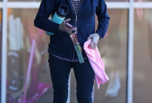 Julie Goodwin (pictured) has emerged in public after hitting back at critics who have raised concerns over her dramatic weight loss