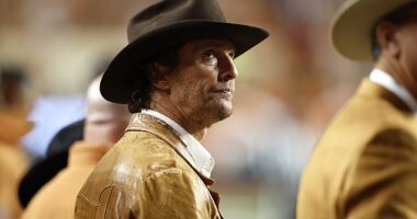 Matthew McConaughey, 55, broke his silence on the devastating floods that killed dozens in Texas as he issued a plea to his fans to 'lend a helping hand'; pictured 2024 in Austin, Texas