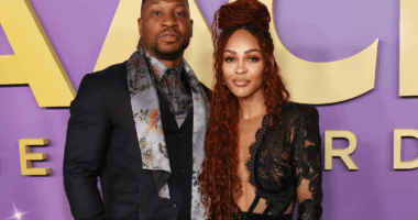 Whew! Meagan Good & Jonathan Majors Spark Reactions With Clip Addressing Pregnancy Rumors (WATCH)