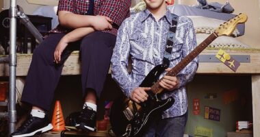 Drake Bell (pictured right, with Josh Peck on Nickelodeon show Drake & Josh) claims he has struggled to make his rent after failing to make an adequate income from his TV career
