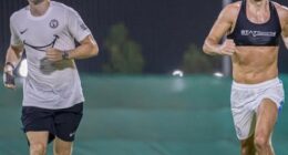 Nike trainer Jamie Reynolds works with a number of high-profile stars (above: Jack Grealish)