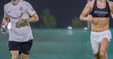 Nike trainer Jamie Reynolds works with a number of high-profile stars (above: Jack Grealish)