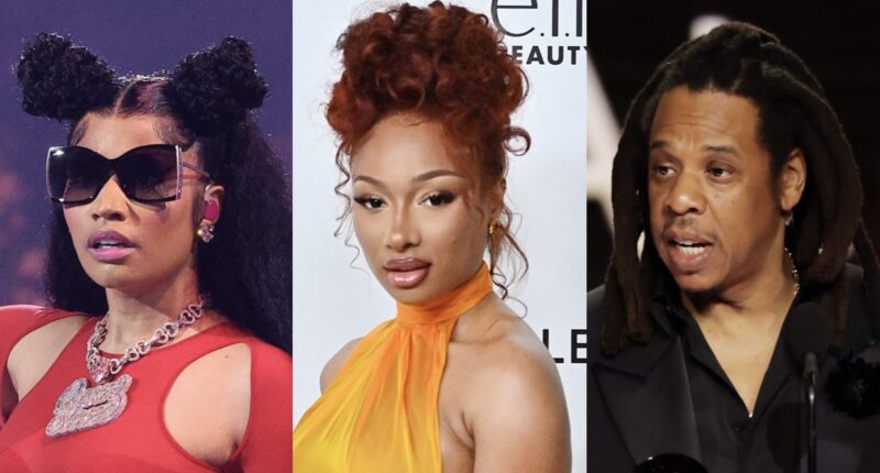 Yikes! Nicki Minaj Sets The Internet Ablaze With Fiery Posts About Megan Thee Stallion, Jay-Z, And Roc Nation's CEO Desiree Perez