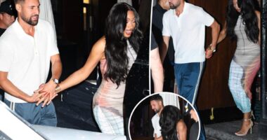 Megan Thee Stallion and Klay Thompson have date night at NYC hotspot