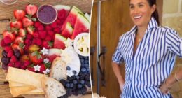 Meghan Markle celebrates Fourth of July with berry board
