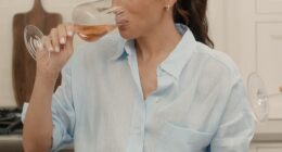 Meghan Markle 's first-ever wine drop was an immediate sell-out - but royal fans soon noted all wasn't quite as it seems. Pictured in her Netflix show, With Love, Meghan