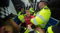Charity workers and teachers are among a wave of people arrested for supporting the proscribed terror group Palestine Action on Saturday in London's parliament Square