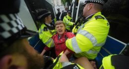 Charity workers and teachers are among a wave of people arrested for supporting the proscribed terror group Palestine Action on Saturday in London's parliament Square