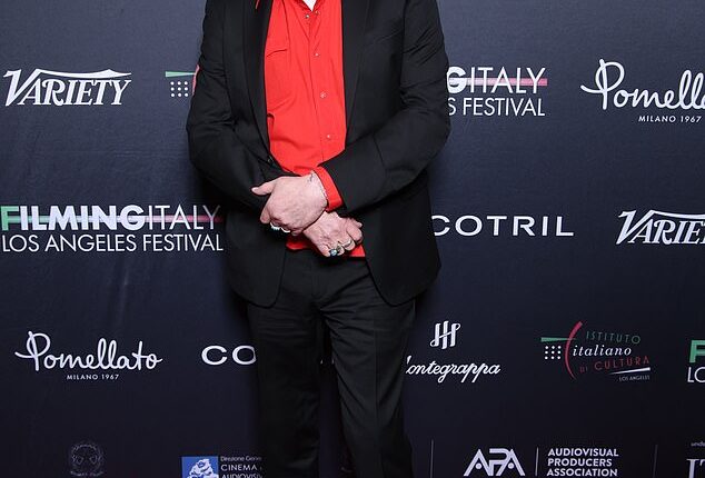 Michael Madsen was recently sober when he died, having finally overcome his years-long battle with alcohol, according to latest reports; He is pictured in 2023