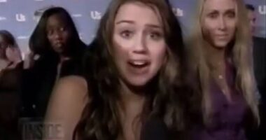 An old interview in which Miley Cyrus was asked to address pregnancy rumors at age 14 has resurfaced and left fans horrified by the disturbing questions she was asked