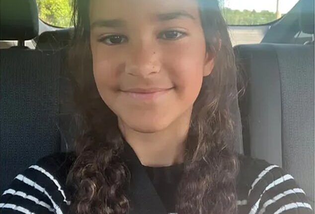 New York State Police (NYSP) issued an 'amber alert' on Saturday for Melina Frattolin (pictured) after Luciano Frattolin, 45, told them he thought his daughter had been kidnapped