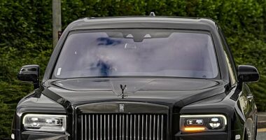 Mohamed Salah was pictured returning for Liverpool's pre-season training on Tuesday just days after the tragic passing of Diogo Jota and his brother Andre Silva